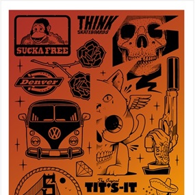 Sucka Free (Color) by Jeremy Fish | Mike Giant