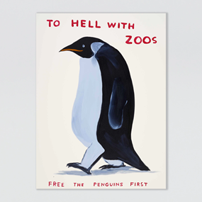 To Hell With Zoos by David Shrigley