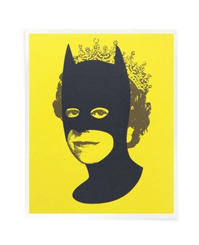 Rich Enough To Be Batman (Black & Yellow (Postcard Size)) by Heath Kane