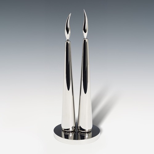 Double Candle  by Sterling Ruby