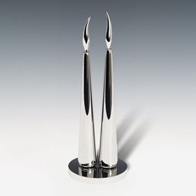 Double Candle by Sterling Ruby