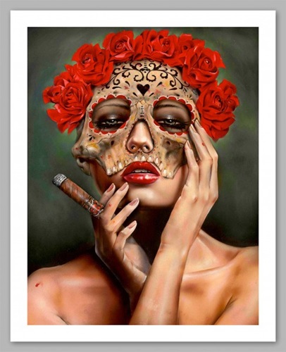 Frida La Muerte  by Brian Viveros