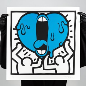 Dancing Screaming Heart (Blue) by Antoine Tava