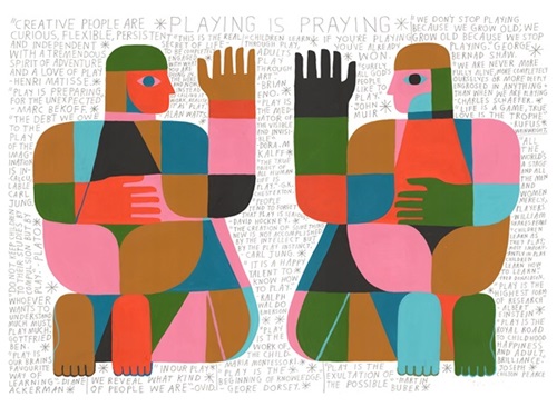 Playing Is Praying  by David Shillinglaw