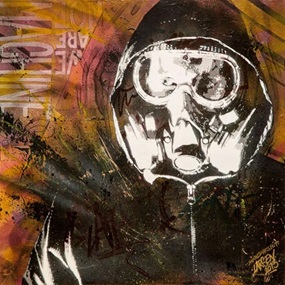 Nuclear Sunset (Canvas) by SinnSykShit