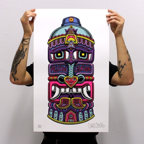 Tribal Spray Can  by Chris Dyer