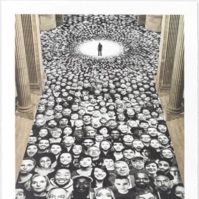 Inside Out, Au Pantheon, Nef, Paris, France, 2014 by JR