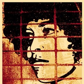 Angela Rough by Shepard Fairey