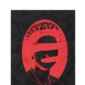 Black Queen (Red) by Jamie Reid