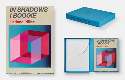 In Shadows I Boogie (Box Print) (Blue) by Harland Miller