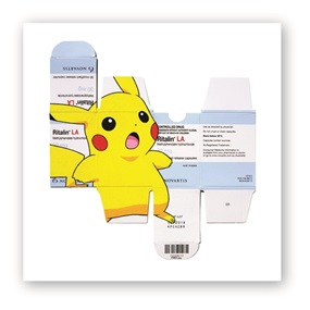 Pikachu On Ritalin by Ben Frost