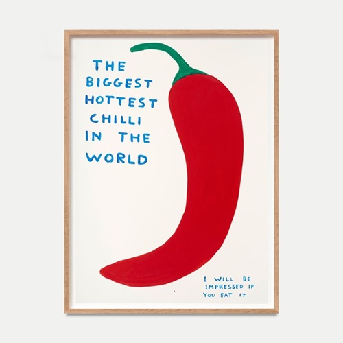 The Biggest Hottest Chilli In The World (First Edition) by David Shrigley