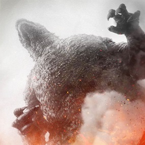 Godzilla Minus One (2025) (Flame Variant) by Greg Ruth