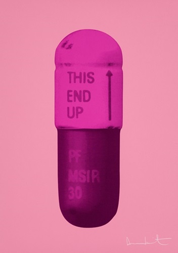 The Cure (Carnation Pink / Hot Pink / Violet Pink) by Damien Hirst
