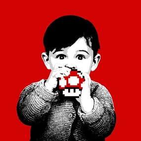 Grow Up (Red) by BOT Stencils