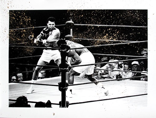 Majestic Ali (Gold) by Mr Brainwash