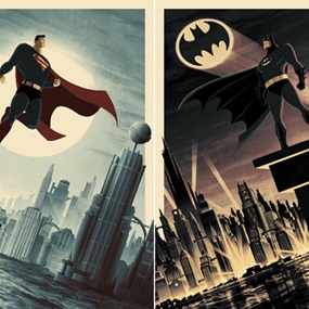 Batman & Superman (Print Set) (Variant Set) by Matt Ferguson