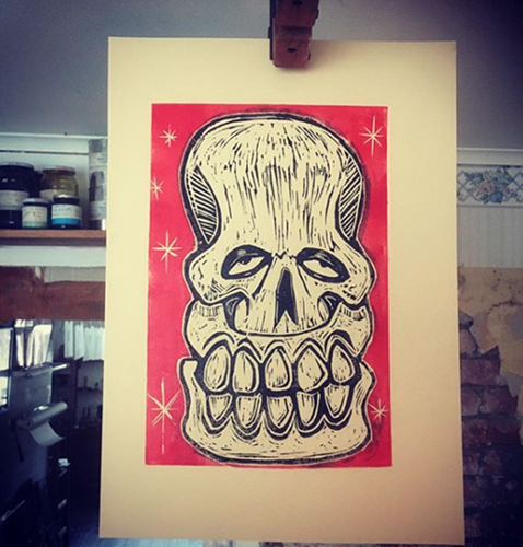 Red Skull  by Sweet Toof