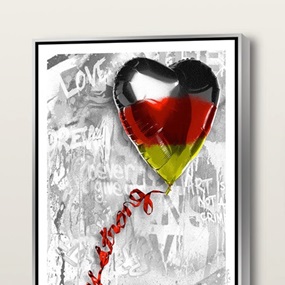 Stay Strong | Germany Edition (Canvas) by Mr Brainwash