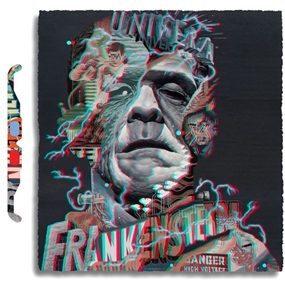 3D Frankenstein by Tristan Eaton