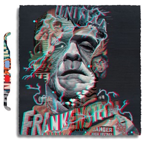3D Frankenstein by Tristan Eaton