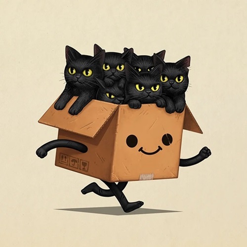 Boxo III (Kitties) (Timed Edition) by Mike Mitchell