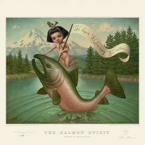 The Salmon Spirit by Marion Peck