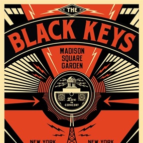 Black Keys Live by Shepard Fairey