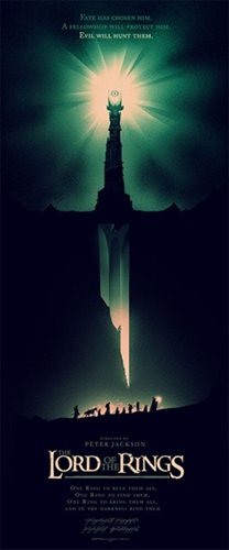 Lord Of The Rings  by Olly Moss