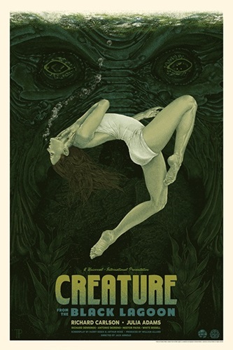 Creature From The Black Lagoon (Variant) by Timothy Pittides
