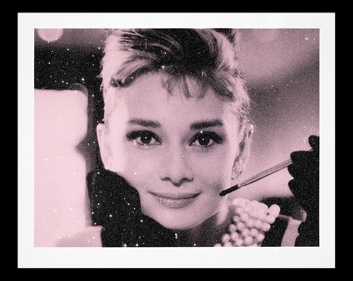 Audrey Hepburn (Diamond Pink) by Russell Young