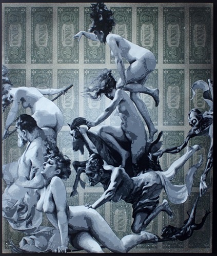 Departure Of The Witches (Large) by Penny