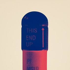 The Cure (Peach Cream / Ultramarine / Lust) by Damien Hirst