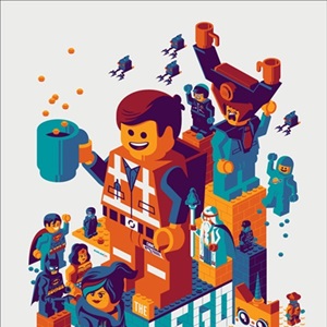 The Lego Movie by Tom Whalen Editioned artwork | Art Collectorz