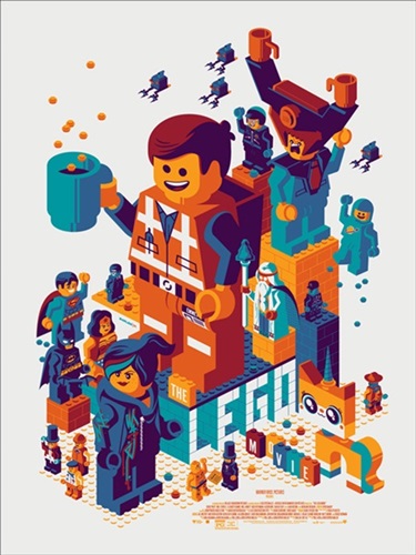 The Lego Movie  by Tom Whalen