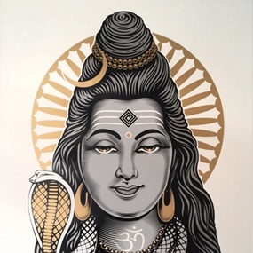 Lord Shiva (White) by Cryptik