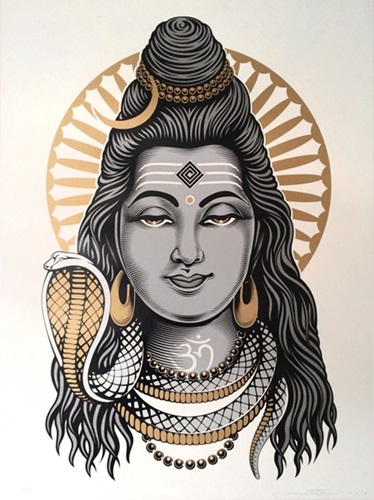 Lord Shiva (White) by Cryptik
