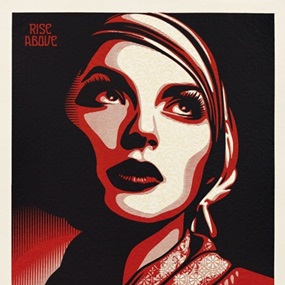 Rise Above Rebel (Large Format) by Shepard Fairey