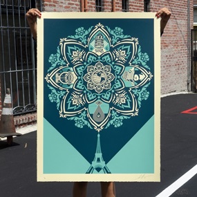 A Delicate Balance (Large Format) by Shepard Fairey