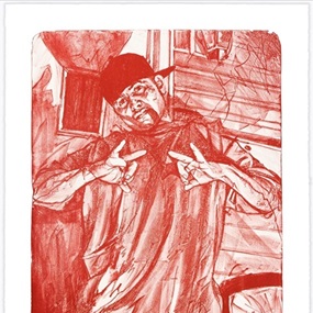Refusal Of Entry - The Night Porter (Red) by Michael Vasquez