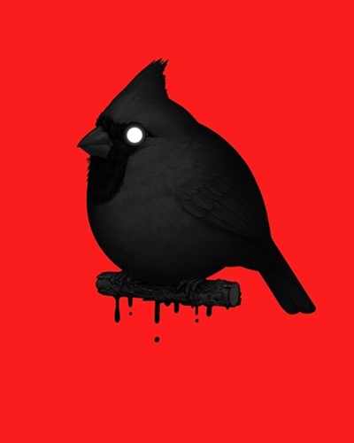 Fat Bird - Cardinal II (Timed Variant) by Mike Mitchell