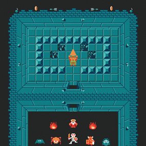 The Legend Of Zelda: Level One by Harlan Elam