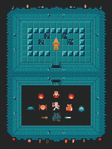 The Legend Of Zelda: Level One  by Harlan Elam