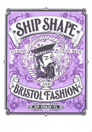 Ship Shape (Parma Violet Edition) by Inkie