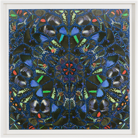 Psalm: Miserere Mei Deus (Glitter) by Damien Hirst