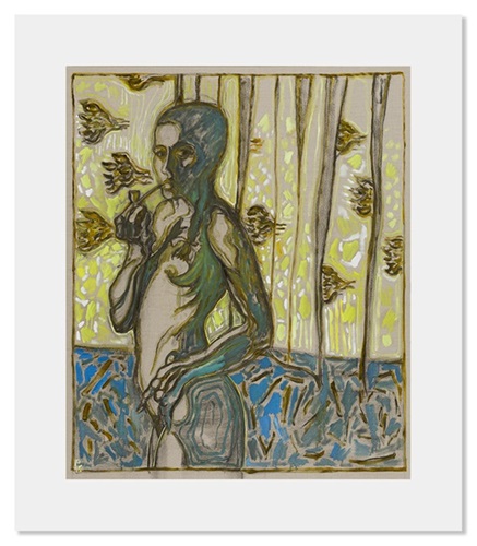 Juju With Pipe  by Billy Childish