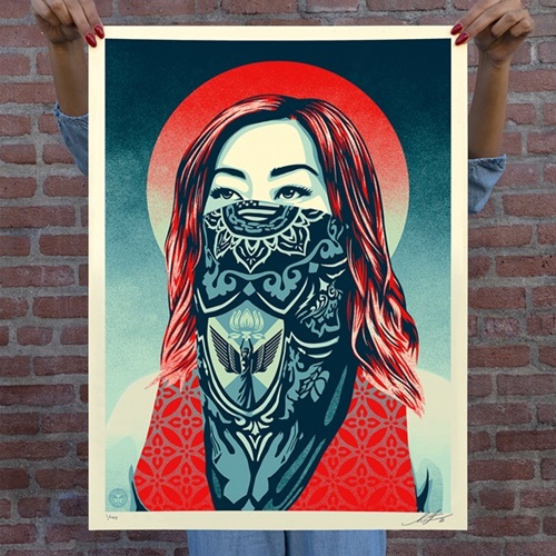 Just Angels Rising  by Shepard Fairey