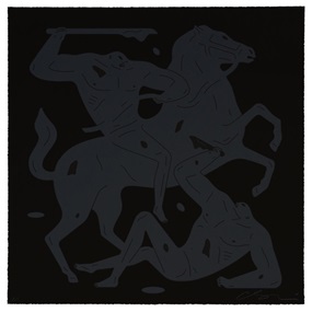 Into The Night MMXXI (Black / Black) by Cleon Peterson