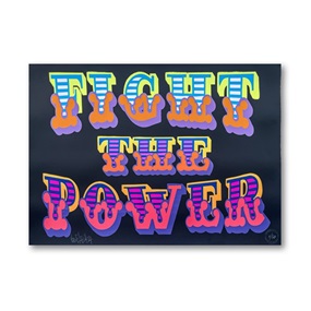 Fight The Power by Ben Eine