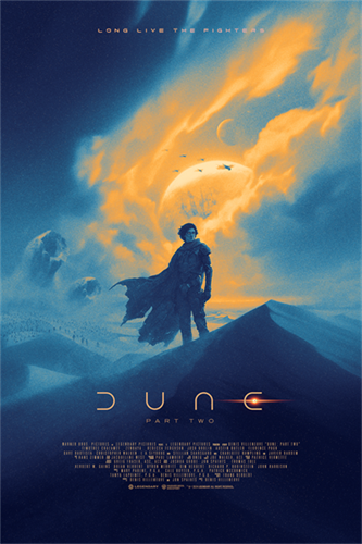 Dune: Part Two (Midnight Blue) by Matthew Ceo
